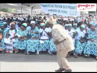 Ferkessédougou: Soro N'Gana communie avec les populations