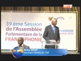 Ouattara ouvre les travaux de la 39eme session de l'assemblée parlementaire francophone