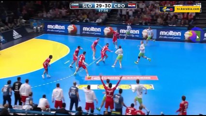 ملخص مباراة .. سلوفينيا 31 - 30 كرواتيا .. كاس العالم لكرة اليد
