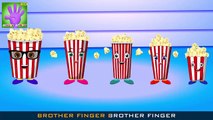 Popcorn Finger Family | Food Finger Family Nursery Rhymes | Finger Family Songs HD