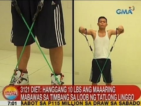 UB: 3121 Diet: Hanggang 10 lbs ang maaaring mabawas sa timbang sa loob ng 3 linggo
