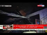 QRT: P3-M halaga ng ari-arian, nasunog