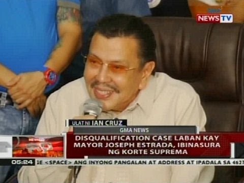 QRT: Disqualification case laban kay Mayor Joseph Estrada, ibinasura ng Korte Suprema