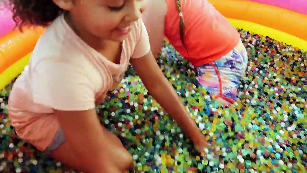 Crazy Messy Orbeez Pool Challenge In Our House Daddy Freaks Out Shopkins Toys Video Dailymotion