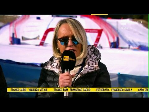 Alpine Skiing World Cup 2016-17 Women's Downhill Cortina d'Ampezzo 28.01.2017 Interviews Goggia Gut