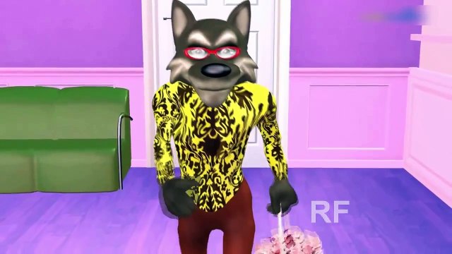 Finger Family Wolf Nursery Rhymes | Finger Family Rhymes Songs | Kids 3D Animations Children Rhymes