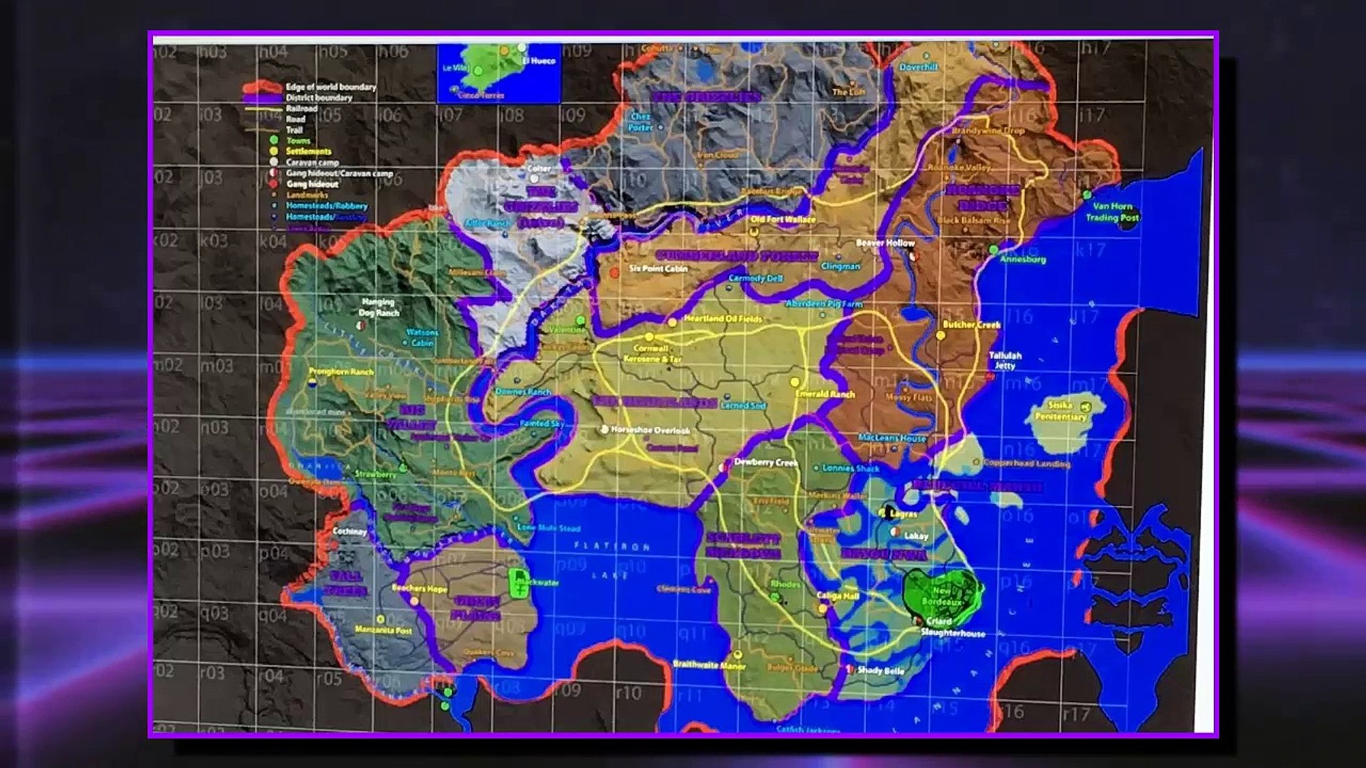 MAPA VAZADO DO RED DEAD REDEMPTION 2! - Teoria