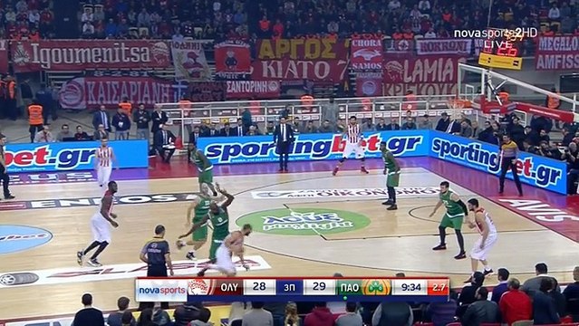 ΟΛΥΜΠΙΑΚΟΣ - ΠΑΝΑΘΗΝΑΙΚΟΣ ΚΥΠΕΛΛΟ ΕΛΛΑΔΑΣ BASKET 2016-17 - ΗΜΙΤΕΛΙΚΟΙ 2ο Ημίχρονο
