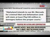 Alphaland, itinangging naka-kickbak si VP Binay sa transaksyon nila sa BSP