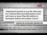 SONA: Alphaland Corporation, itinangging naka-kickback si VP Binay sa transaksyon nila sa BSP