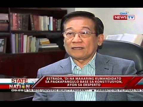 SONA: Manila Mayor Joseph Estrada, maaaring tumakbo sa 2016 elections ayon sa Korte Suprema