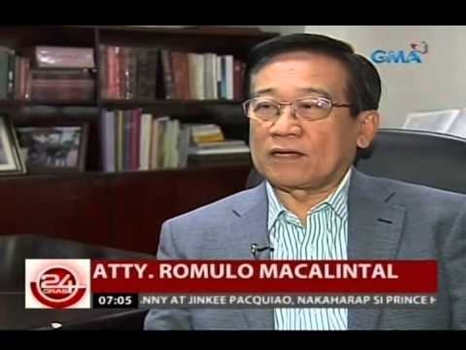 24Oras: Giit ni Erap, walang makakapigil kung gugustuhin niya muling tumakbong presidente