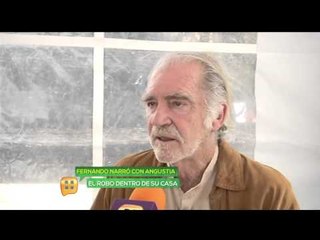 ¡Roban casa de Fernando Luján con su familia dentro!