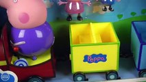 Peppa Pig Grandpa Pigs Train and Spaceship Playsets