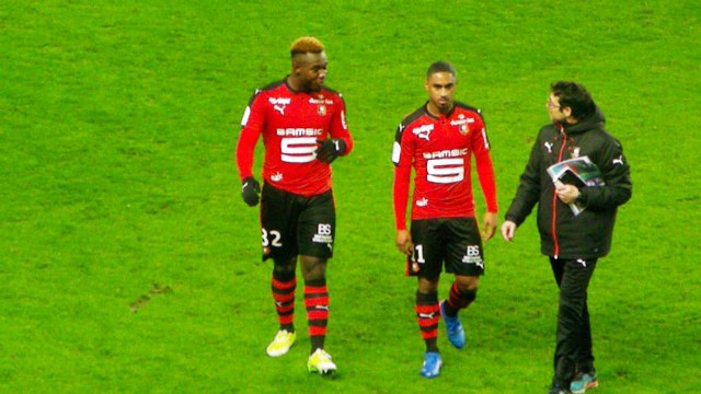 28/01/17 : SRFC-FCN : l'homme du match Joris Gnagnon
