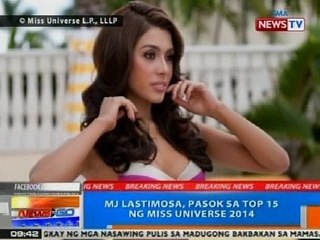 NTG: MJ Lastimosa, pasok sa top 15 ng 63rd Miss Universe