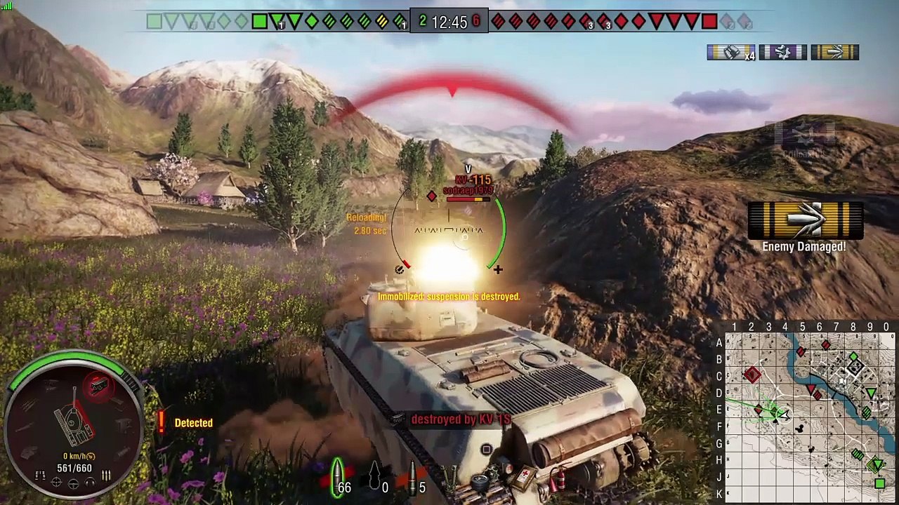 Topgun, master badge M ja liuta muita mitaleja Heavy T1 tankilla
