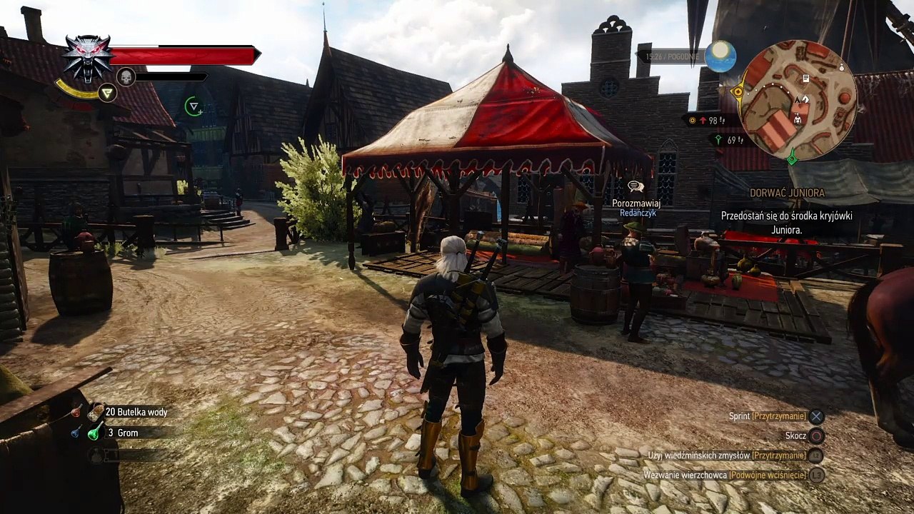 Wiedźmin 3 Dziki Gon (38) Skurwiel Junior ZABITY