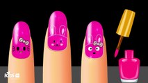 Узнать цвета для детей с Hello Kitty сюрприз ногтей Дети дети изучать цвета