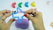 Learning Colors with Play Doh Moon | Colour Learning Videos | Play Doh Clay Fun Actvivties