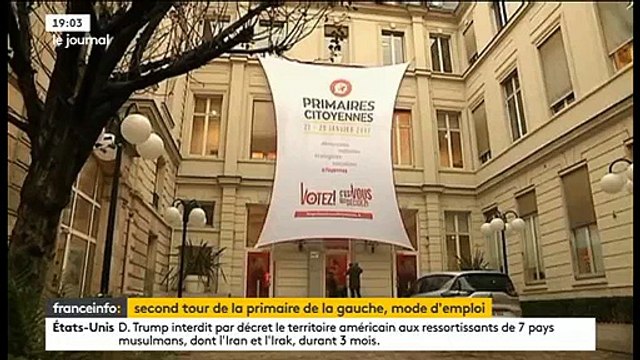 Primaire de la gauche: comment voter au second tour