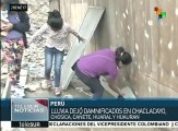 Perú: 5,500 hectáreas destruidas por lluvias torrenciales