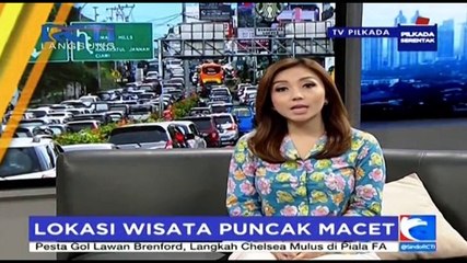 Libur Imlek, Lokasi Wisata Puncak Macet Hingga 8 Km