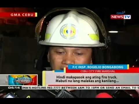 Halos 100 pamilya sa Cebu City, nasunugan; napabayaang lutuan, posibleng sanhi ng sunog