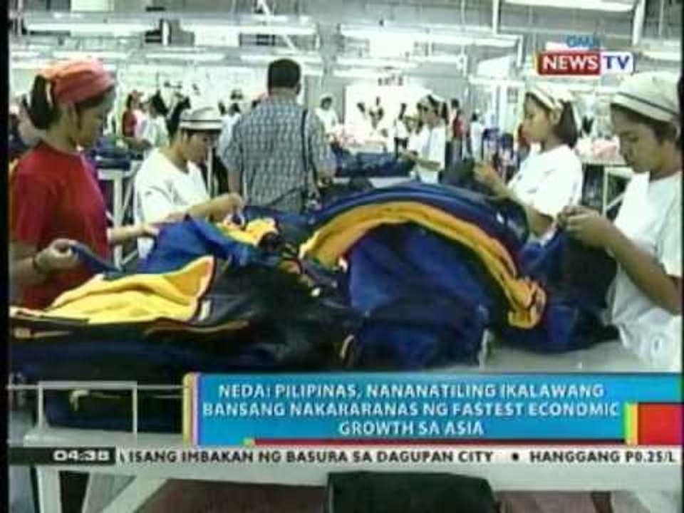 NEDA: Pilipinas, nananatiling ikalawang bansang nakararanas ng fastest economic growth sa Asia