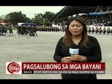 Mga labi ng nasawing PNP-SAF sa Maguindanao, sinalubong ng kaanak, kasamahan, at ilang opisyal