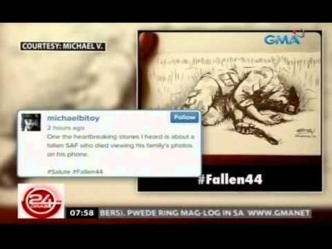 24Oras: Kapuso stars, nakiramay sa mga naulila ng 44 na nasawing PNP-SAF