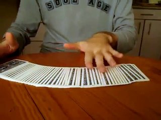 Необычная колода карт для фокусов