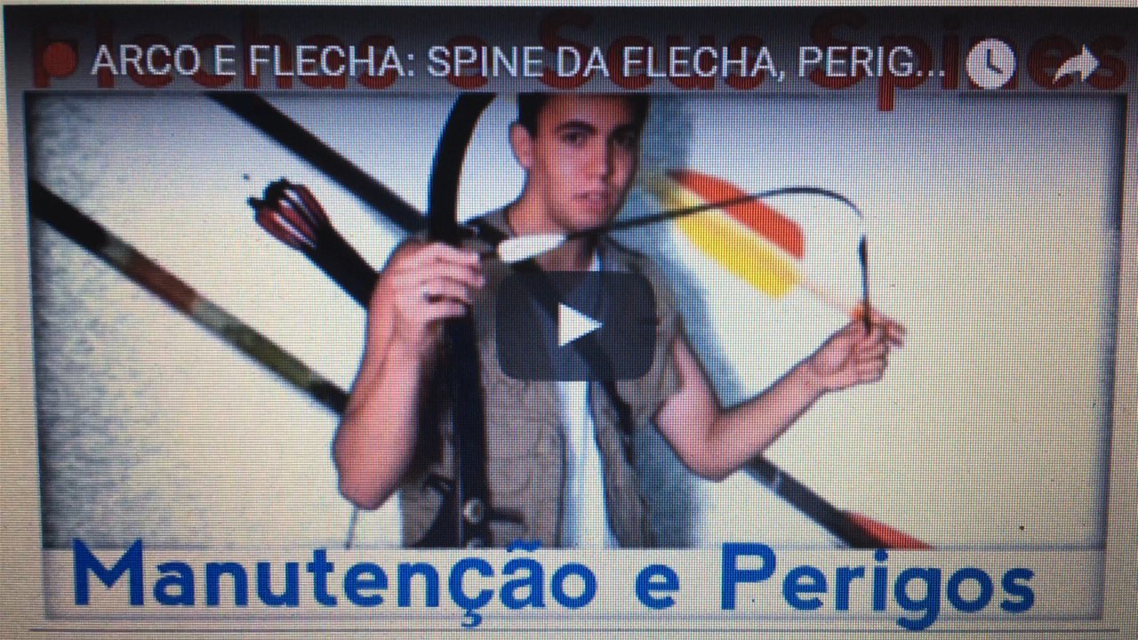 TIRO COM ARCO: O QUE É SPINE DA FLECHA ?| PERIGOS E MANUTENÇÃO  - Arqueria #28