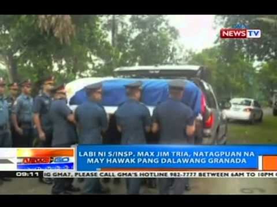 NTG: Labi ni S/Insp. Max Jim Tria, natagpuan na may hawak pang dalawang granada