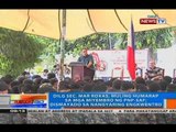 NTG: DILG Sec. Mar Roxas, muling humarap sa mga miyembro ng PNP-SAF