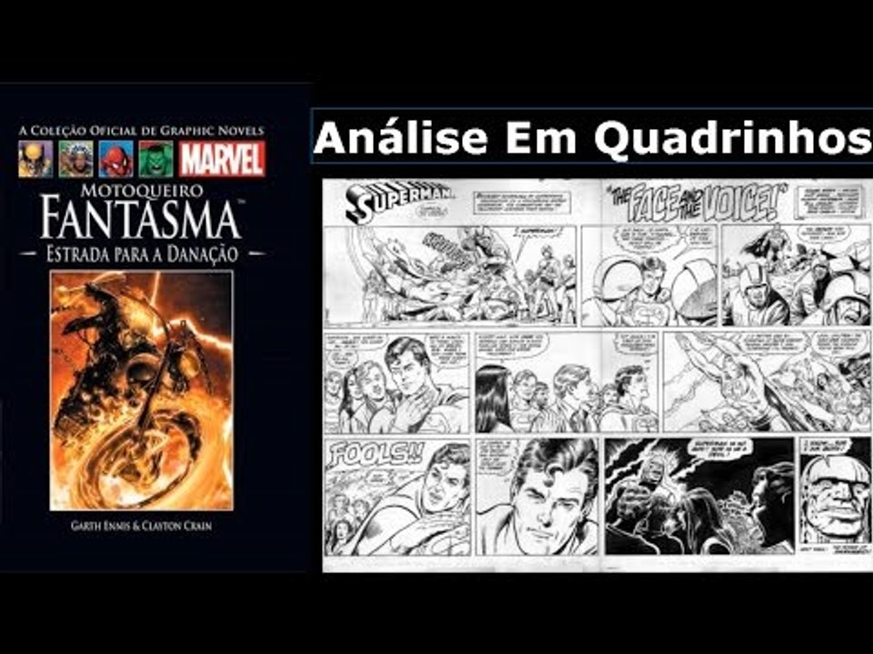Análise Em Quadrinhos Motoqueiro Fantasma Estrada Para Danação
