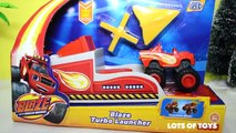 Blaze and the Monster Machines Turbo Launcher, Helicopter and Glider Mode, Slam & Crash Track