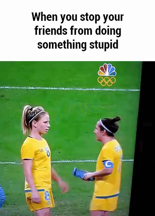 WHEN YOU STOP YOUR FRIEND DOING SOMETHING STUPID