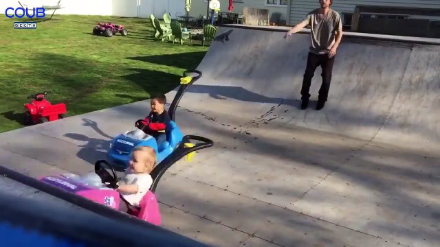 Coub Вести Лучшее в Coub 2016 ПРИКОЛЫ Когда папа скейтер