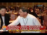 UB: Personal email account ni Cardinal Tagle, na-hack