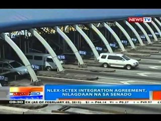 NTG: NLEX-SCTEX integration agreement, nilagdaan na sa Senado