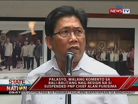 SONA: Malacañang, walang komento ukol sa balitang pagbibitiw ni suspended PNP Chief Gen. Purisima