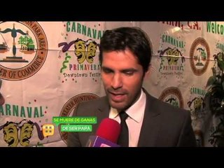 Eduardo Verastegui se muere de ganas de ser papá