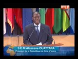 Remise du Prix FHB à l'UNESCO:  Extrait de l'allocation du Président Ouattara