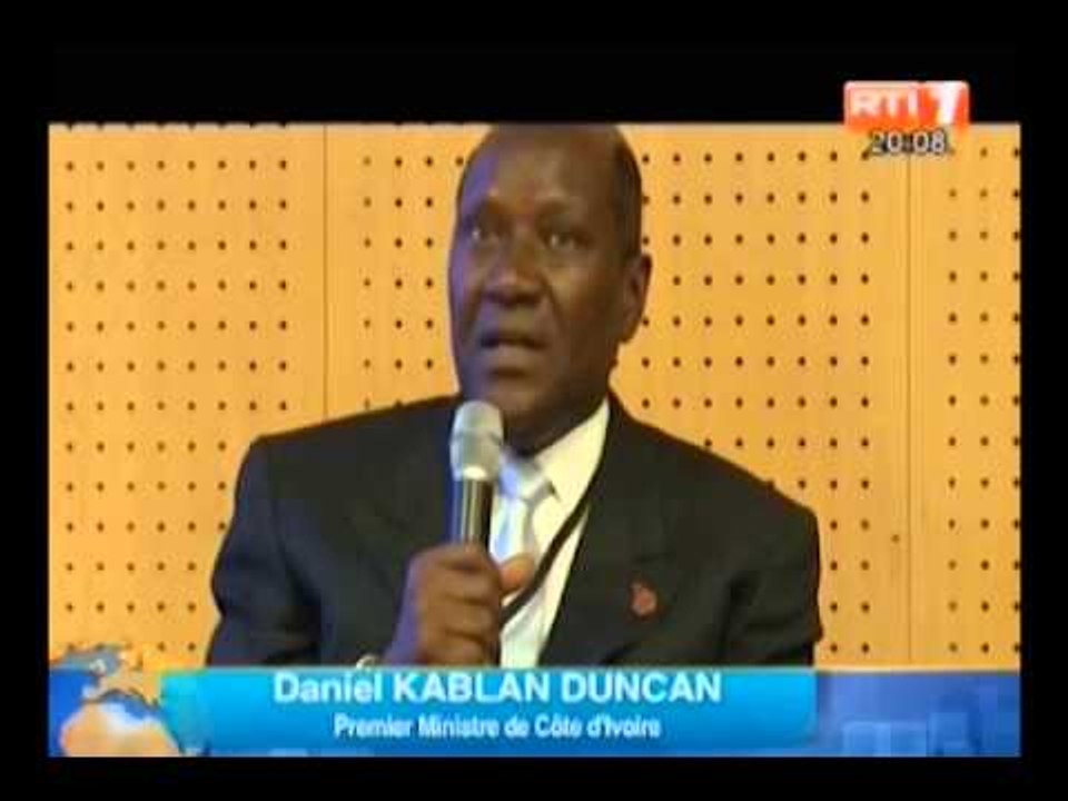 Maroc/Assises annuelles de la BAD: Duncan a animé une panel avant l'ouverture des travaux