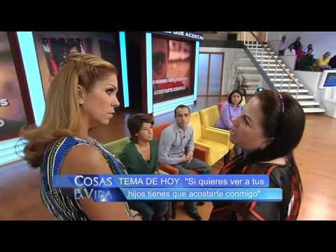 Si quieres ver a tus hijos tienes que acostarte conmigo