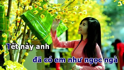 BÀI CA TẾT CHO EM - Karaoke HD - Quang Lê Beat.