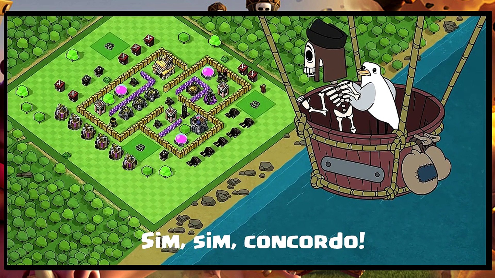 Filme Clash of Clans e Clash Royale Legendado Um Amor Para Recordar Clash-A-Rama Legendado em portug