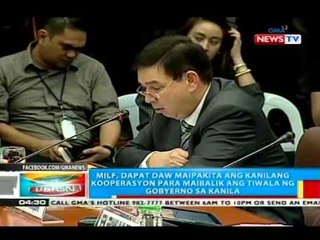 BP: MILF, handa raw ibalik ang mga armas ng PNP-SAF na nakuha