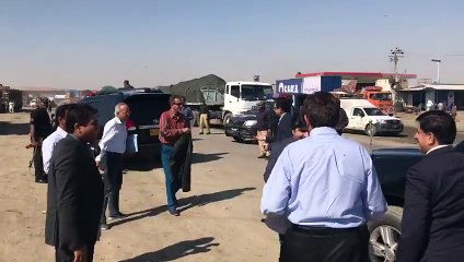 Descargar video: Mayor Karachi & Minister Nasir Shah joined Sindh Chief Minister Syed Murad Ali Shah at Lucky Stop Northern Bypass... (29